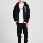 Calvin Klein - Hanorac pe negru