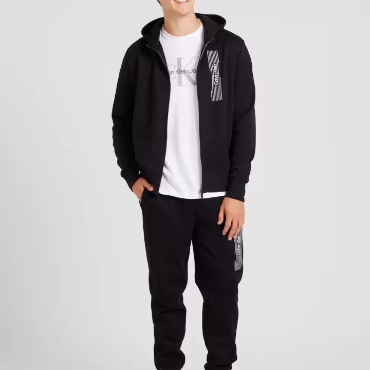 Calvin Klein - Hanorac pe negru