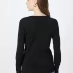 Guess - Pulover pe negru