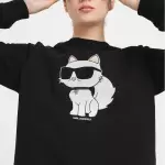 Karl Lagerfeld - Bluza Ikonik Choupette