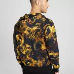 Versace Jeans Couture - Hanorac pe negru