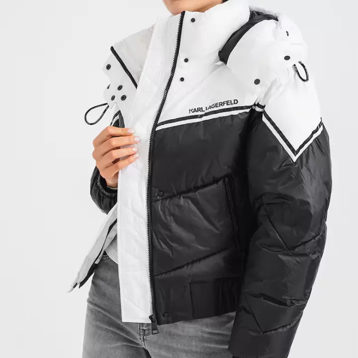 Karl Lagerfeld - Geaca cu vatelina si doua nuante
