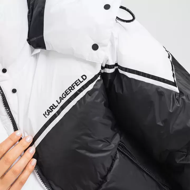 Karl Lagerfeld - Geaca cu vatelina si doua nuante