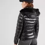 Tommy Jeans - Geaca de iarna pe negru