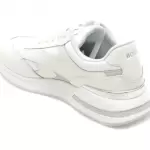 Boss - Pantofi albi din piele naturala