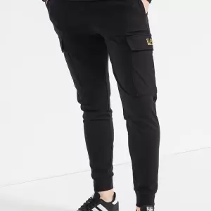 EA7 - Pantaloni sport cargo cu logo - Emporio Armani