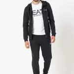 EA7 - Trening cu gluga si buzunare laterale