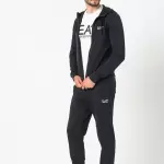 EA7 - Trening cu gluga si buzunare laterale