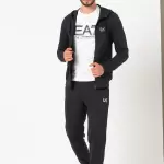 EA7 - Trening cu gluga si buzunare laterale