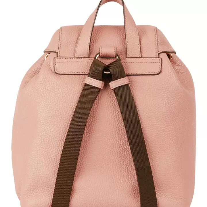 Geox - Rucsac de piele cu clapa Faloria