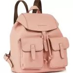 Geox - Rucsac de piele cu clapa Faloria