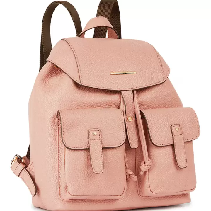 Geox - Rucsac de piele cu clapa Faloria