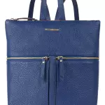 Geox - Rucsac din piele cu buzunare cu fermoar Irenie