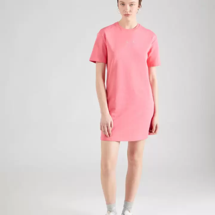 Armani Exchange - Rochie pe rosu/alb