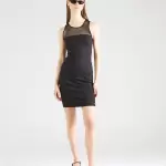 Armani Exchange - Rochie pe negru