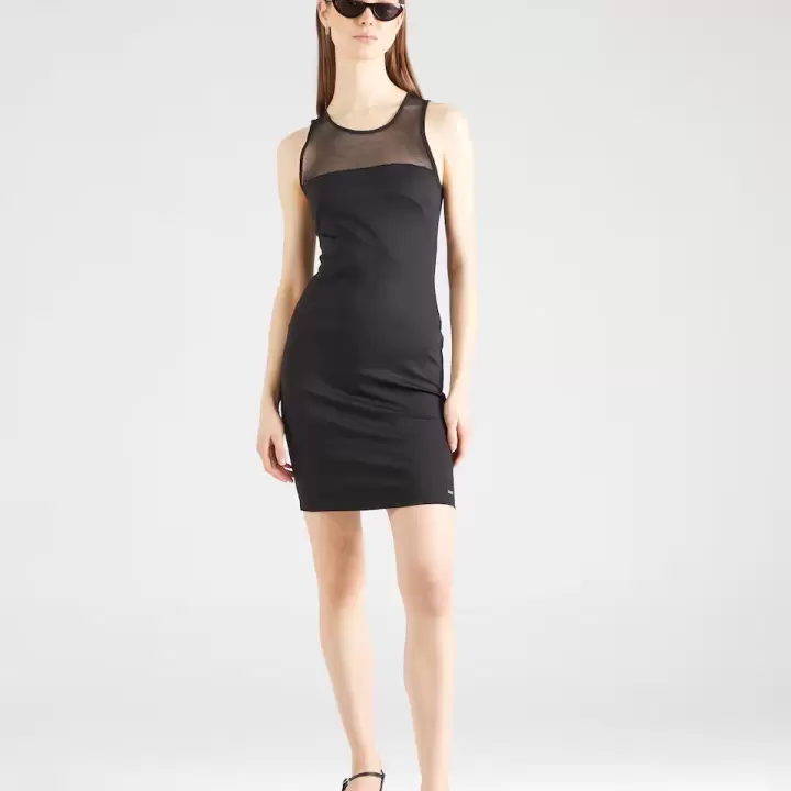 Armani Exchange - Rochie pe negru