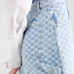 Hugo - Fustă Gami pe Albastru Deschis