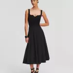 Karl Lagerfeld - Fustă pe negru