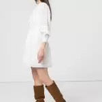 Pepe Jeans Rochie mini cu decolteu in V Susi