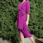 Rochie petrecuta cu maneci 3/4