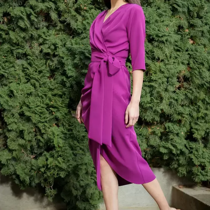 Rochie petrecuta cu maneci 3/4
