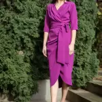 Rochie petrecuta cu maneci 3/4