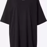Tommy Jeans - Rochie dimensiuni mari pe negru