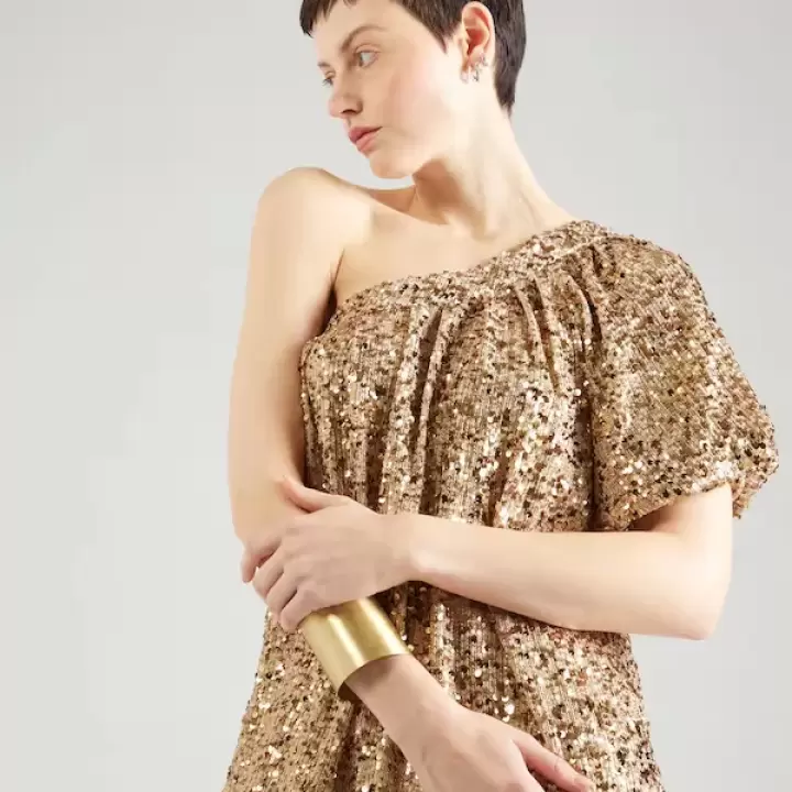 Vanessa Bruno - Rochie GRACE auriu