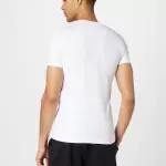 Calvin Klein Jeans - Tricou pe alb
