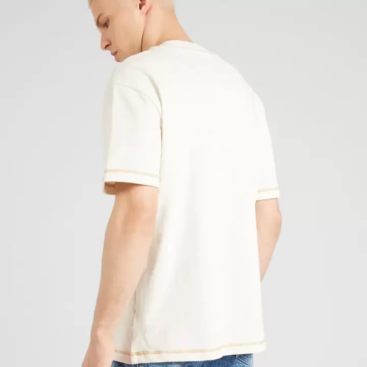 Calvin Klein - Tricou pe alb/negru