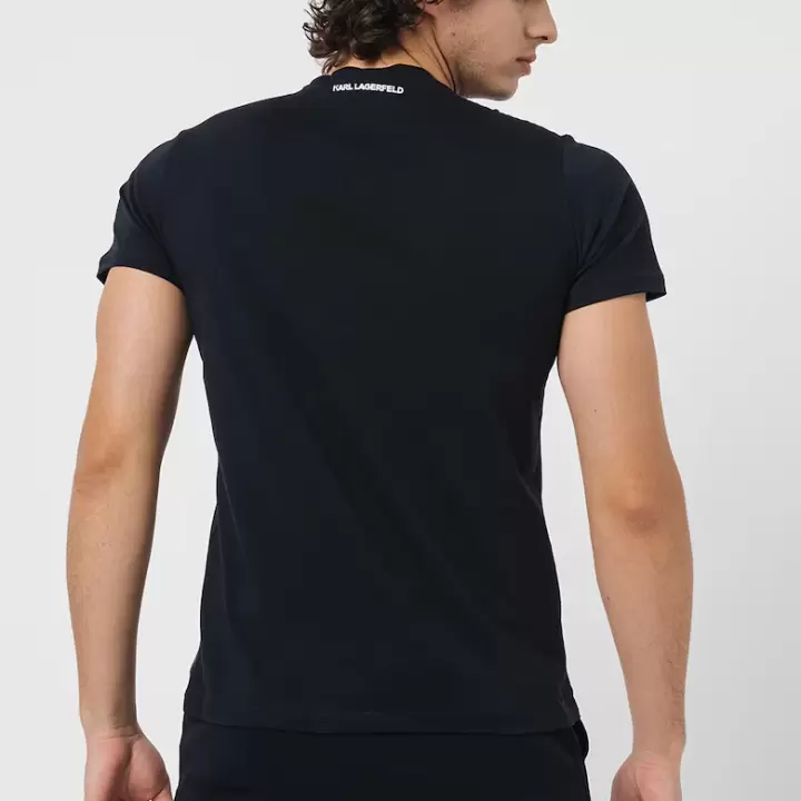 Karl Lagerfeld - Tricou de bumbac cu imprimeu