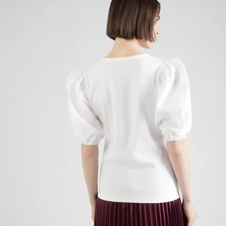 Ralph Lauren - Tricou alb murdar