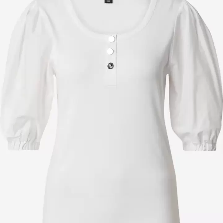 Ralph Lauren - Tricou alb murdar