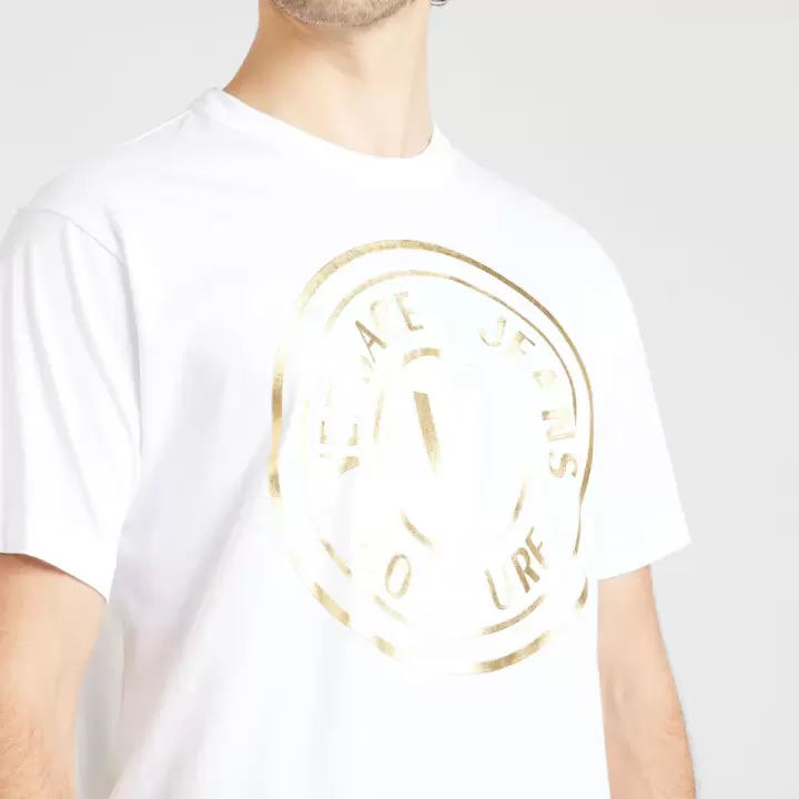 Versace Jeans Couture - Tricou auriu